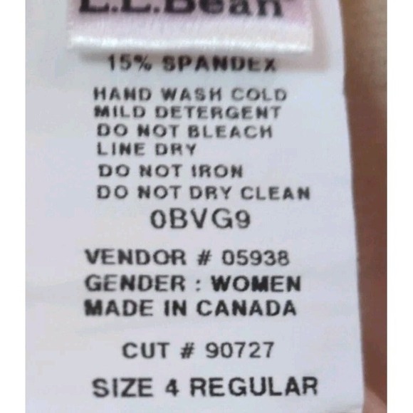 Vtg Canada Pink LL Bean Size 4 Regular Swim Tankini Suit Top Ribbed Shelf Bra - Picture 5 of 8